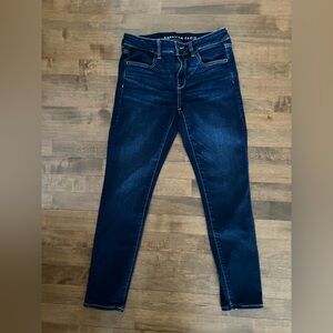 American Eagle Ne(x)t Level Stretch Soft Dark Wash Denim Skinny Jeans Jeggings